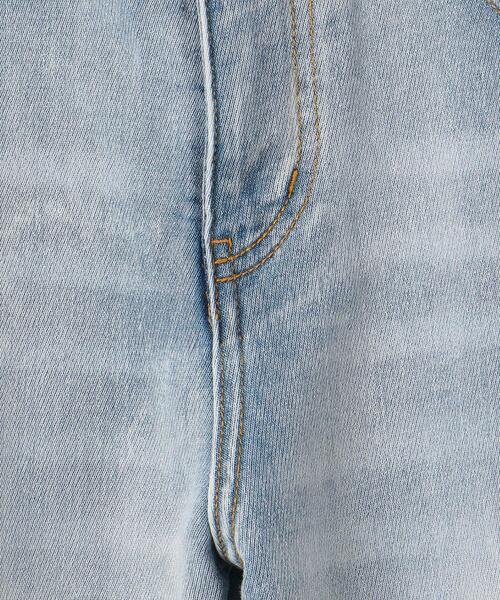 green label relaxing（グリーンレーベルリラクシング）の「◆【WEB限定サイズあり】TJ ドビーデニム テーパードパンツ 140cm-160cm（デニムパンツ・キッズ・ライトブルー/ネイビー/コバルトブルー・140cm/150cm/160cm）」の6枚目の写真