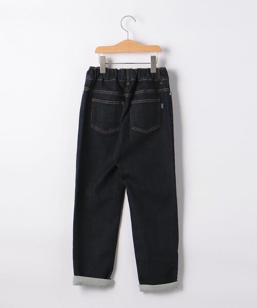 green label relaxing（グリーンレーベルリラクシング）の「◆【WEB限定サイズあり】TJ ドビーデニム テーパードパンツ 140cm-160cm（デニムパンツ・キッズ・ライトブルー/ネイビー/コバルトブルー・140cm/150cm/160cm）」の5枚目の写真