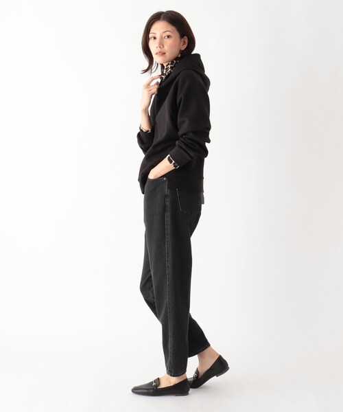 SOUP（スープ）の「◆ダンボールニットパーカー（パーカー・レディース・ナチュラル/ブラック/サンドベージュ/ライトブルー・09）」の13枚目の写真