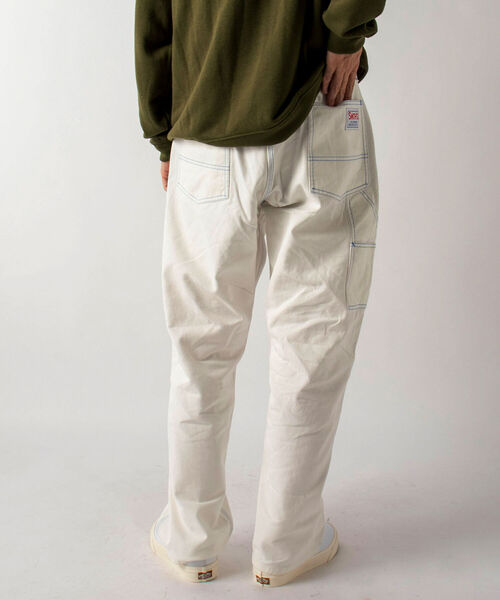 SMITH'S(スミス)の「【WEB限定】【SMITH'S AMERICAN/スミス アメリカン】CHARLIE PANTS チャーリーパンツ ペインターパンツ(その他パンツ・メンズ・ナチュラル/ブラック/オフホワイト・SMALL/MEDIUM)」の7枚目の写真