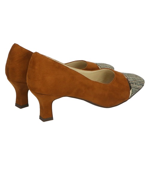 ORiental TRaffic（オリエンタルトラフィック）の「メタリックライン異素材パンプス/11321（パンプス・レディース・ブラック/ブルー/キャメル・40/38/39/41/42/35/36/37/34）」の22枚目の写真