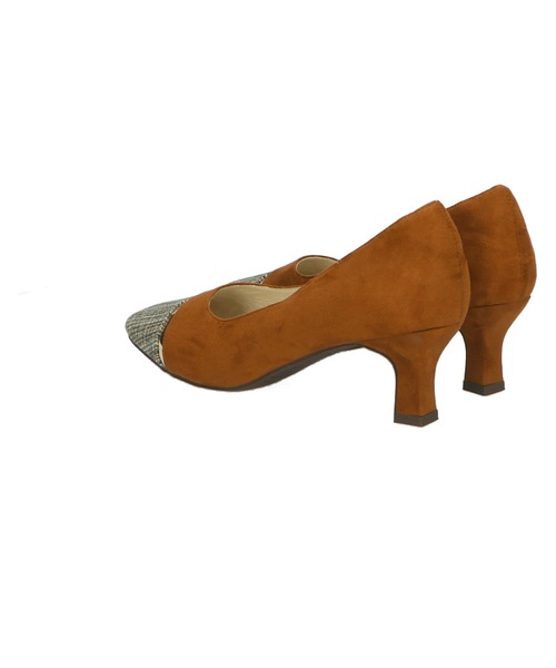 ORiental TRaffic（オリエンタルトラフィック）の「メタリックライン異素材パンプス/11321（パンプス・レディース・ブラック/ブルー/キャメル・40/38/39/41/42/35/36/37/34）」の15枚目の写真