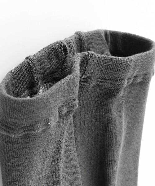 BRANSHES（ブランシェス）の「ベロアリボン付きタイツ（タイツ/ストッキング・キッズ・ベージュ/チャコールグレー・85/120/135/95/105）」の9枚目の写真