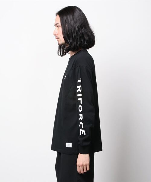 KANGOL（カンゴール）の「カンゴール KANGOL 長袖Tシャツ（Tシャツ/カットソー・メンズ・ホワイト/ブラック・S/LL/M/L）」の3枚目の写真