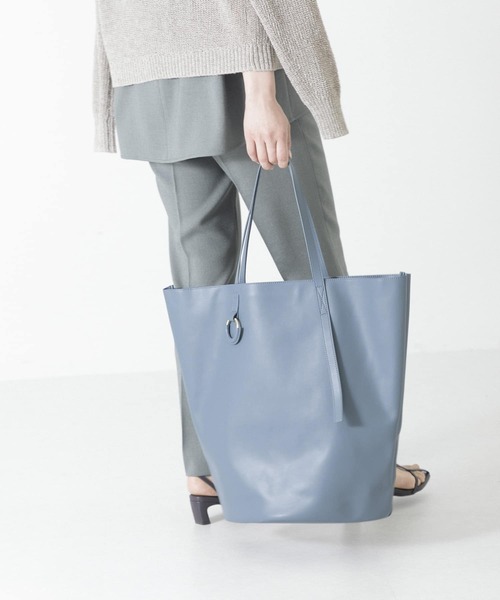 URBAN RESEARCH(アーバンリサーチ)の「ANABEL RING tote(トートバッグ・レディース・ブラウン/カーキ/ブルー系その他・-)」の12枚目の写真