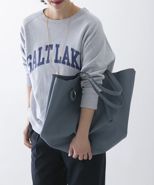 URBAN RESEARCH(アーバンリサーチ)の「ANABEL RING tote(トートバッグ・レディース・ブラウン/カーキ/ブルー系その他・-)」の18枚目の写真