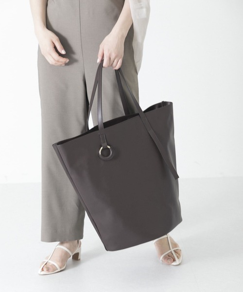 URBAN RESEARCH(アーバンリサーチ)の「ANABEL RING tote(トートバッグ・レディース・ブラウン/カーキ/ブルー系その他・-)」の13枚目の写真