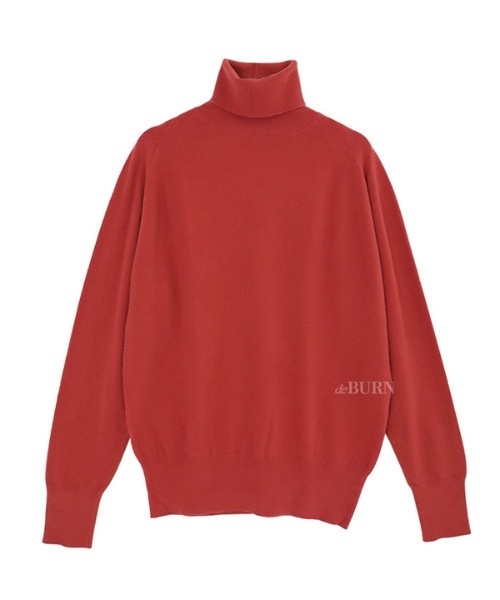 deBURN（デバーン）の「【deBURN 】パインカシミアタートルネックニット / pine cashmere turtle_KN（ニット/セーター・レディース・パープル/ライトブラウン/カーキ/ブルー/アイボリー/レンガ/ブラック・FREE）」の7枚目の写真