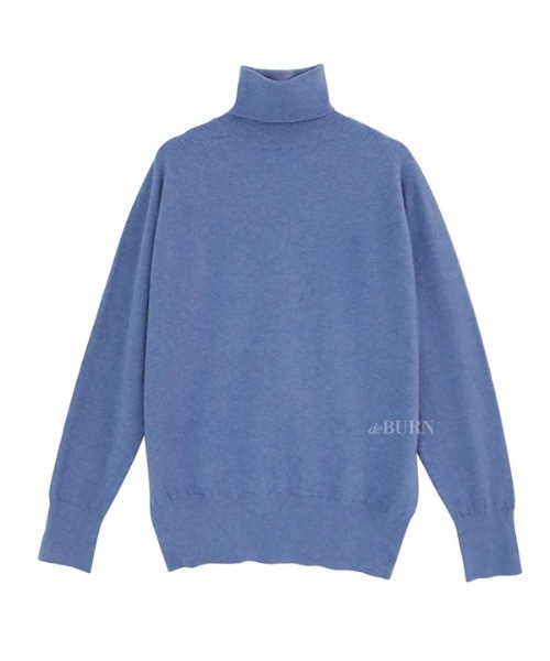 deBURN（デバーン）の「【deBURN 】パインカシミアタートルネックニット / pine cashmere turtle_KN（ニット/セーター・レディース・パープル/ライトブラウン/カーキ/ブルー/アイボリー/レンガ/ブラック・FREE）」の6枚目の写真