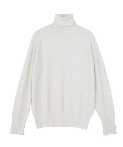 deBURN（デバーン）の「【deBURN 】パインカシミアタートルネックニット / pine cashmere turtle_KN（ニット/セーター・レディース・パープル/ライトブラウン/カーキ/ブルー/アイボリー/レンガ/ブラック・FREE）」の2枚目の写真