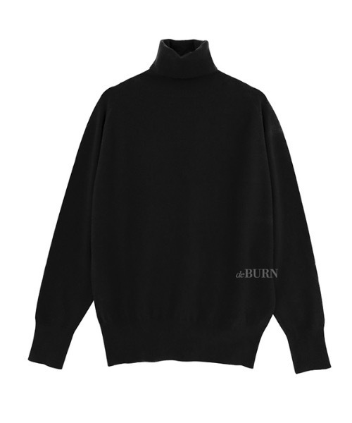 deBURN（デバーン）の「【deBURN 】パインカシミアタートルネックニット / pine cashmere turtle_KN（ニット/セーター・レディース・パープル/ライトブラウン/カーキ/ブルー/アイボリー/レンガ/ブラック・FREE）」の3枚目の写真