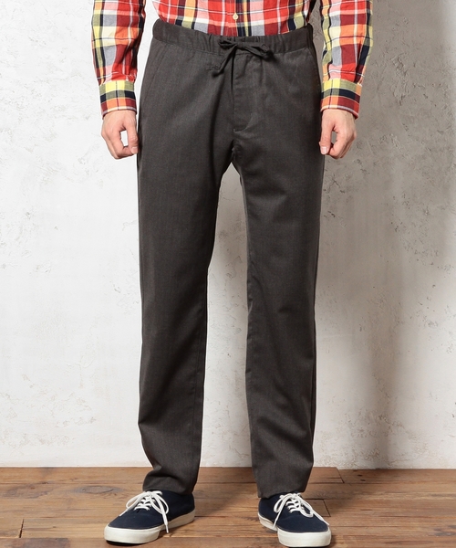 green label relaxing（グリーンレーベルリラクシング）の「T/W SERGE PLAY FUN パンツ ◆（その他パンツ・メンズ・ダークグレー/ネイビー・SMALL/MEDIUM/LARGE/X-LARGE）」の9枚目の写真