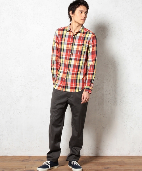 green label relaxing（グリーンレーベルリラクシング）の「T/W SERGE PLAY FUN パンツ ◆（その他パンツ・メンズ・ダークグレー/ネイビー・SMALL/MEDIUM/LARGE/X-LARGE）」の11枚目の写真