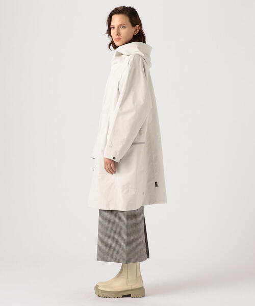 TOMORROWLAND (トゥモローランド)の「【別注】DESCENTE PAUSE×TOMORROWLAND フーデットロングコート(その他アウター・レディース・ホワイト/ブラック/グレー・S)」の7枚目の写真