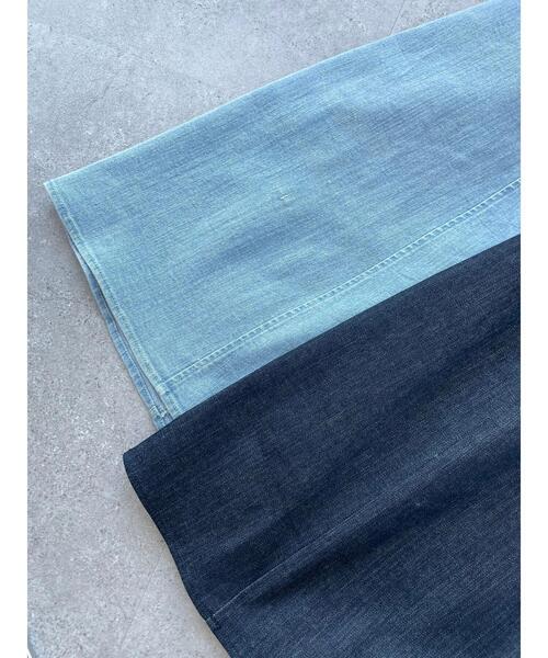 SLURR（スラ―）の「デニム2Wayサロペット（サロペット/オーバーオール・レディース・ライトインディゴブルー/インディゴブルー・FREE）」の21枚目の写真
