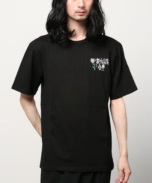 VOLCOM（ボルコム）の「VOLCOM/ボルコム ルーズフィット バックプリントTシャツ  URF VITALS ANIMAL SHORT SLEEVE TEE AF022208（Tシャツ/カットソー・メンズ・イエロー/ブラック・XL/M/L）」の7枚目の写真