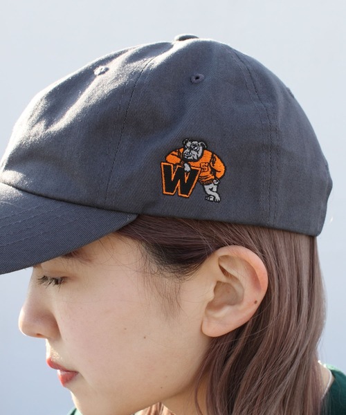 THE SHINZONE（ザ　シンゾーン）の「THE SHINZONE/シンゾーン　ブルダッドキャップ　BULL DAD CAP（キャップ・レディース・ブラック/ベージュ/オレンジ/グリーン・FREE）」の5枚目の写真