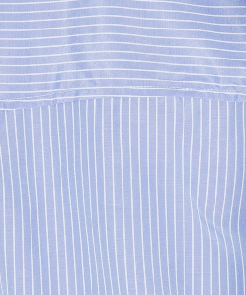 kutir(クティール)の「春カラーストライプビッグシャツ(シャツ/ブラウス・レディース・サックスブルー/グリーン/ピンク/イエロー・FREE)」の15枚目の写真