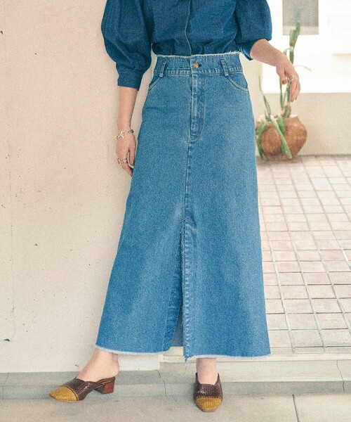 MATURED（マチュアード）の「【MATURED/マチュアード】スリットデニム