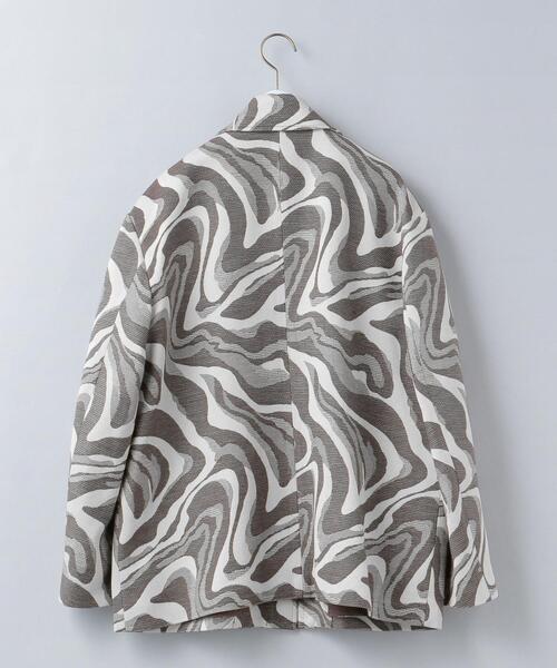 6 ROKU ロク シャギー オーバーサイズ コート 36 6（ロク）の「＜6(ROKU)＞JACQUARD COAT/コート（その他アウター