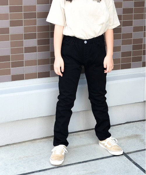 Lee リー キッズ ストレッチデニム ツイル ストレートスキニーパンツ デニムパンツ Lee リー のファッション通販 Zozotown
