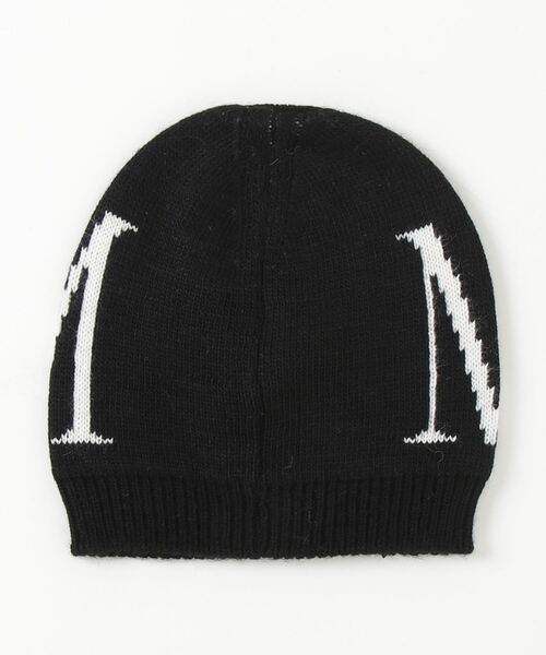 MSGM（エムエスジーエム）の「MSGM(エムエスジーエム)Kids & Junior 帽子ニット帽（ハット・キッズ・ブラック・4-6Y/10Y-12Y）」の2枚目の写真
