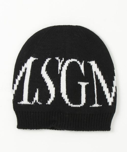 MSGM（エムエスジーエム）の「MSGM(エムエスジーエム)Kids & Junior 帽子ニット帽（ハット・キッズ・ブラック・4-6Y/10Y-12Y）」の3枚目の写真