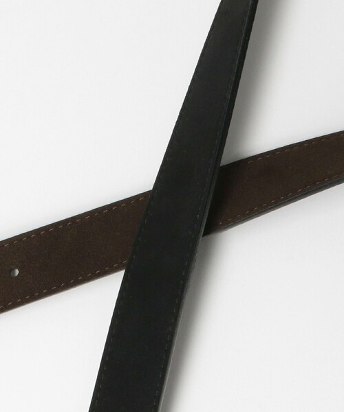 green label relaxing（グリーンレーベルリラクシング）の「アジャスト リバーシブル スエード 30mm ドレスベルト（ベルト・メンズ・その他1・FREE）」の4枚目の写真