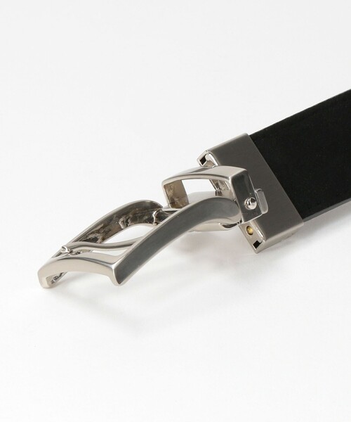 green label relaxing（グリーンレーベルリラクシング）の「アジャスト リバーシブル スエード 30mm ドレスベルト（ベルト・メンズ・その他1・FREE）」の3枚目の写真