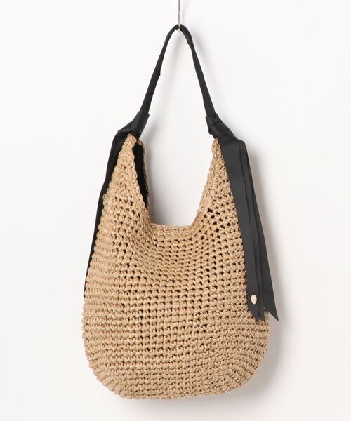 cache cache(カシュ カシュ)の「カシュカシュ cachecache / ペーパー下がりグログランワンハンドルトートバッグ(トートバッグ・レディース・グリーン/グレー/ターコイズブルー/レンガ/ブラック/マスタード/ラベンダー/ベージュ系その他・FREE)」の13枚目の写真