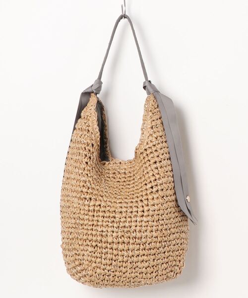 cache cache(カシュ カシュ)の「カシュカシュ cachecache / ペーパー下がりグログランワンハンドルトートバッグ(トートバッグ・レディース・グリーン/グレー/ターコイズブルー/レンガ/ブラック/マスタード/ラベンダー/ベージュ系その他・FREE)」の15枚目の写真