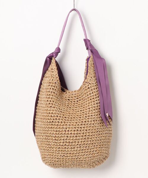 cache cache(カシュ カシュ)の「カシュカシュ cachecache / ペーパー下がりグログランワンハンドルトートバッグ(トートバッグ・レディース・グリーン/グレー/ターコイズブルー/レンガ/ブラック/マスタード/ラベンダー/ベージュ系その他・FREE)」の16枚目の写真