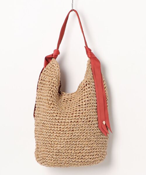 cache cache(カシュ カシュ)の「カシュカシュ cachecache / ペーパー下がりグログランワンハンドルトートバッグ(トートバッグ・レディース・グリーン/グレー/ターコイズブルー/レンガ/ブラック/マスタード/ラベンダー/ベージュ系その他・FREE)」の19枚目の写真