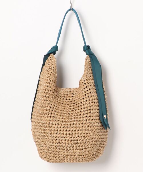 cache cache(カシュ カシュ)の「カシュカシュ cachecache / ペーパー下がりグログランワンハンドルトートバッグ(トートバッグ・レディース・グリーン/グレー/ターコイズブルー/レンガ/ブラック/マスタード/ラベンダー/ベージュ系その他・FREE)」の20枚目の写真