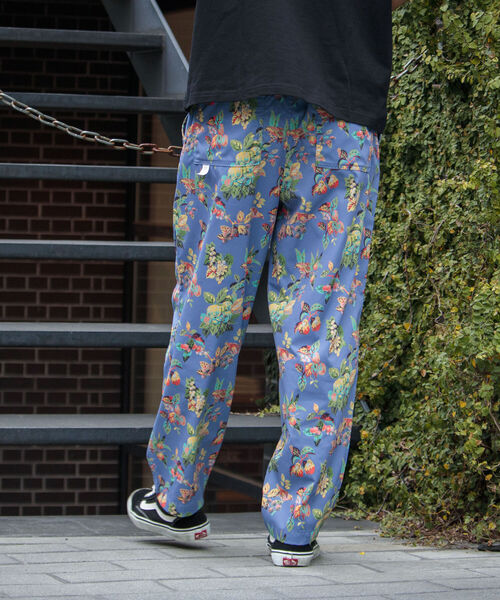 GLOSTER(グロスター)の「【WORK ABOUT/ワークアバウト】VACANCE PANTS 総柄プリントイージーパンツ(その他パンツ・メンズ・ブラック/ベージュ/ブルー/ネイビー・MEDIUM/LARGE)」の7枚目の写真