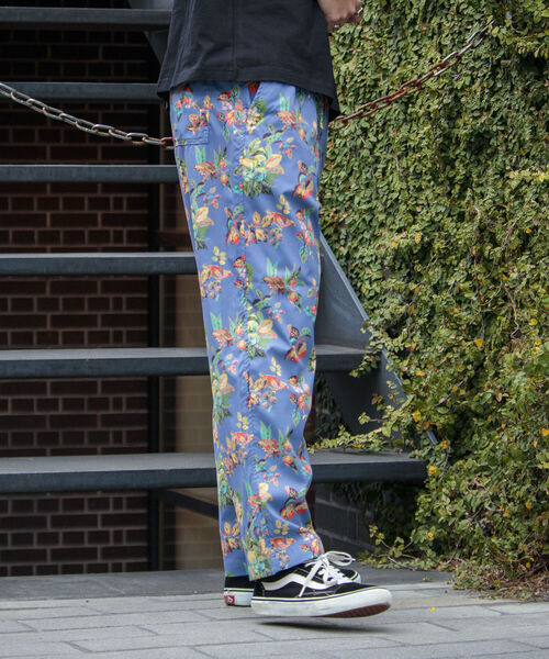 GLOSTER(グロスター)の「【WORK ABOUT/ワークアバウト】VACANCE PANTS 総柄プリントイージーパンツ(その他パンツ・メンズ・ブラック/ベージュ/ブルー/ネイビー・MEDIUM/LARGE)」の8枚目の写真