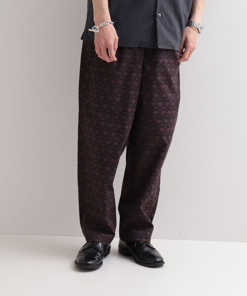 GLOSTER(グロスター)の「【WORK ABOUT/ワークアバウト】VACANCE PANTS 総柄プリントイージーパンツ(その他パンツ・メンズ・ブラック/ベージュ/ブルー/ネイビー・MEDIUM/LARGE)」の16枚目の写真