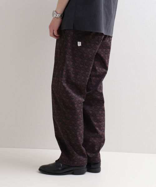 GLOSTER(グロスター)の「【WORK ABOUT/ワークアバウト】VACANCE PANTS 総柄プリントイージーパンツ(その他パンツ・メンズ・ブラック/ベージュ/ブルー/ネイビー・MEDIUM/LARGE)」の17枚目の写真