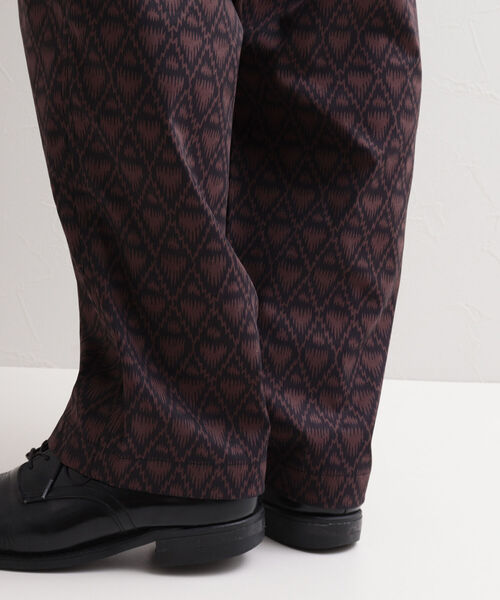 GLOSTER(グロスター)の「【WORK ABOUT/ワークアバウト】VACANCE PANTS 総柄プリントイージーパンツ(その他パンツ・メンズ・ブラック/ベージュ/ブルー/ネイビー・MEDIUM/LARGE)」の21枚目の写真