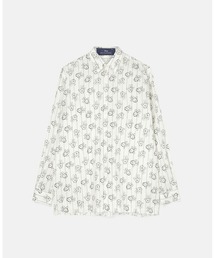 Fantasia Mickey Hands Print Shirt / ディズニーファンタジア ミッキーハンズプリントシャツ