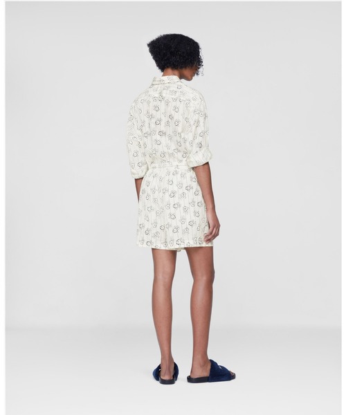 STELLA McCARTNEY（ステラマッカートニー）の「Fantasia Mickey Hands Print Shirt / ディズニーファンタジア ミッキーハンズプリントシャツ（シャツ/ブラウス・レディース・ホワイト・M/XXS）」の3枚目の写真