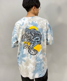 【ZOZOTOWN限定】ELEMENT/エレメント×TINBERコラボモデル ワイドシルエット バックプリントTシャツ BC021-260