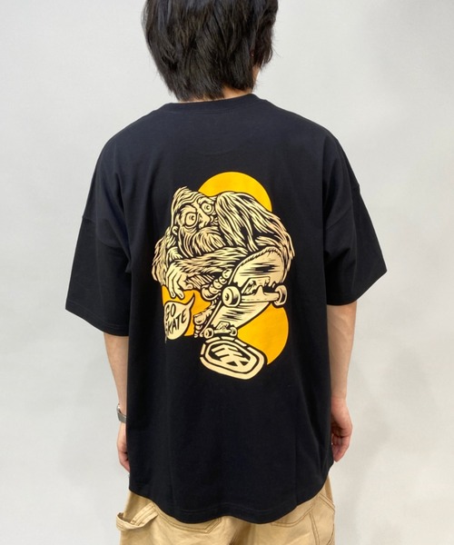 ELEMENT(エレメント)の「【ZOZOTOWN限定】ELEMENT/エレメント×TINBERコラボモデル ワイドシルエット バックプリントTシャツ BC021-260(Tシャツ/カットソー・メンズ・ホワイト/ブラック/ブルー・M/L/XL)」の2枚目の写真