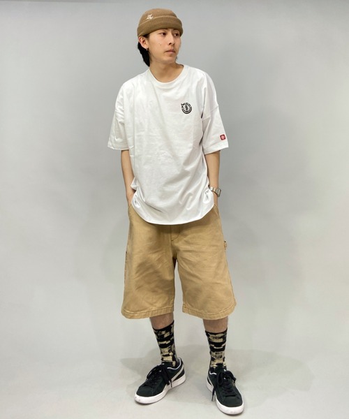 ELEMENT(エレメント)の「【ZOZOTOWN限定】ELEMENT/エレメント×TINBERコラボモデル ワイドシルエット バックプリントTシャツ BC021-260(Tシャツ/カットソー・メンズ・ホワイト/ブラック/ブルー・M/L/XL)」の9枚目の写真