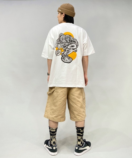 ELEMENT(エレメント)の「【ZOZOTOWN限定】ELEMENT/エレメント×TINBERコラボモデル ワイドシルエット バックプリントTシャツ BC021-260(Tシャツ/カットソー・メンズ・ホワイト/ブラック/ブルー・M/L/XL)」の12枚目の写真