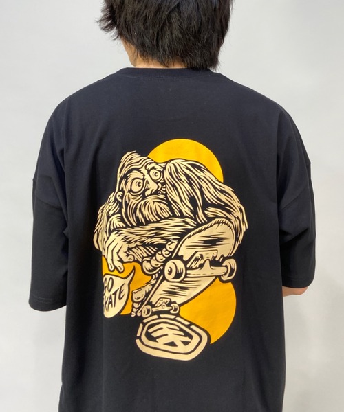 ELEMENT(エレメント)の「【ZOZOTOWN限定】ELEMENT/エレメント×TINBERコラボモデル ワイドシルエット バックプリントTシャツ BC021-260(Tシャツ/カットソー・メンズ・ホワイト/ブラック/ブルー・M/L/XL)」の17枚目の写真