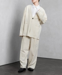Adoon plain | 【Adoon plain】リネンライクセットアップ(セットアップ)