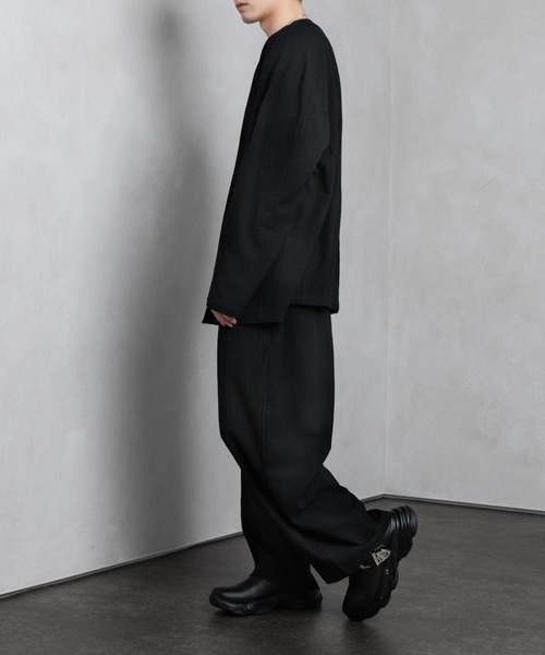 Adoon plain（アドーンプレーン）の「【Adoon plain】リネンライクセットアップ（セットアップ・メンズ・ブラック/グリーン/アイボリー・MEDIUM/LARGE）」の14枚目の写真