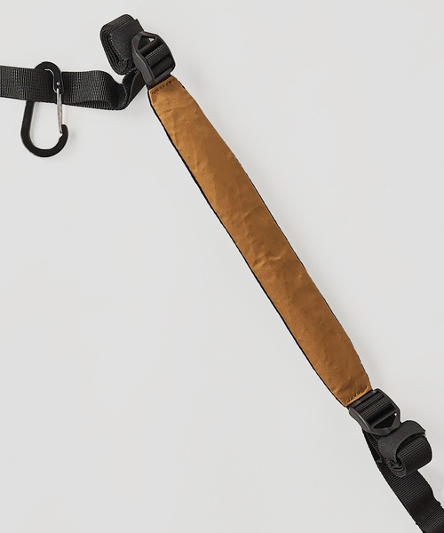 WILD THINGS（ワイルドシングス）の「【WILD THINGS/ワイルドシングス】X-PACK ストラップテープ（ショルダーバッグ・メンズ・ブラック/ベージュ/グリーン・FREE）」の5枚目の写真