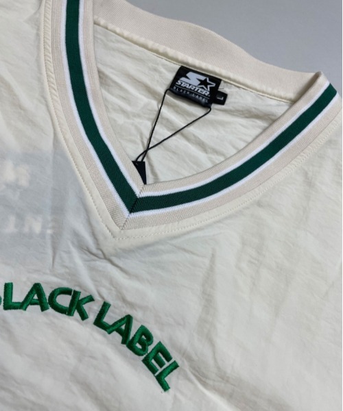 STARTER（スターター）の「JE-STARTER.リブラインプルオーバー（Tシャツ/カットソー・メンズ・ホワイト/ブラック/グリーン・M/L）」の7枚目の写真